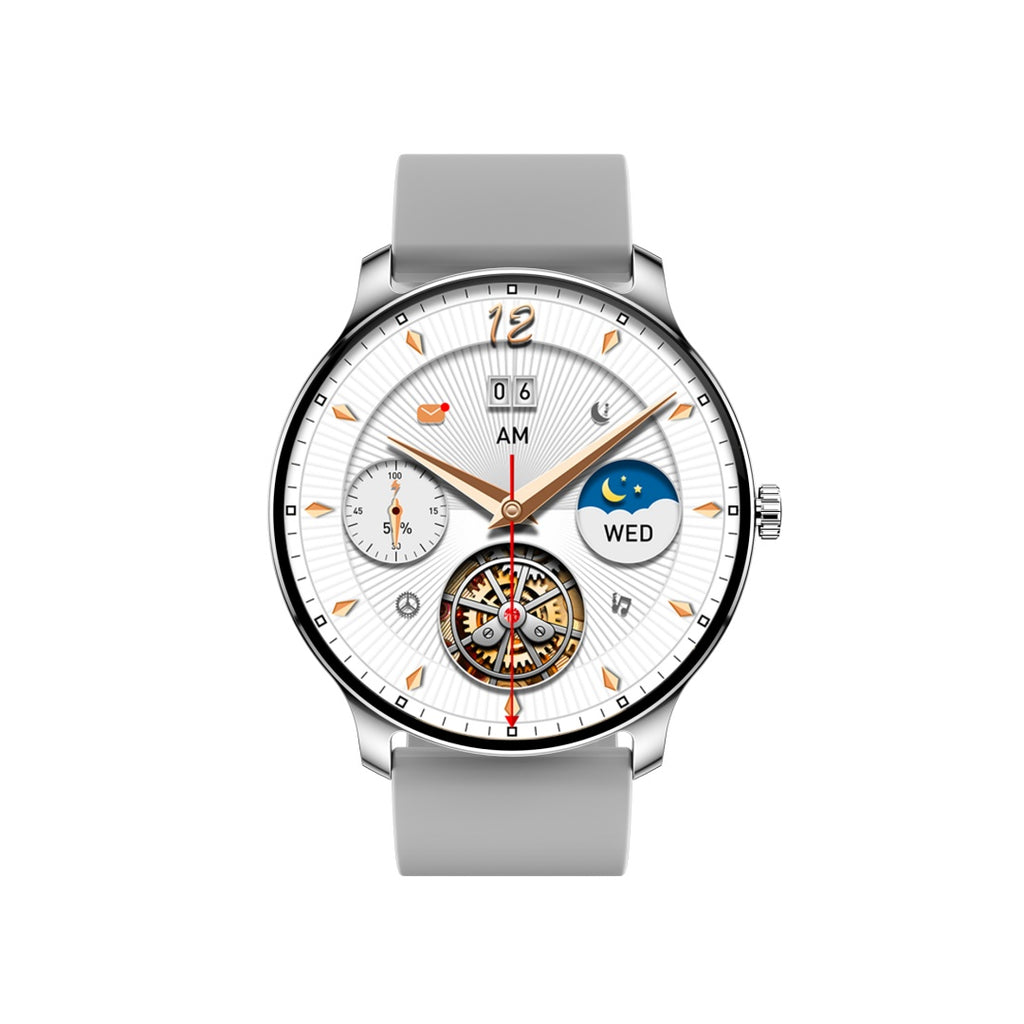 2025 New 1.43-inch AMOLED Screen Disc Ultra Thin Smart Watch Fitness Tracker