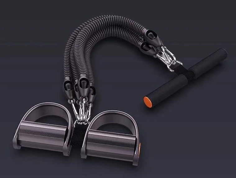 Home Gym Resistance Band with Pedal – Lightweight & Durable