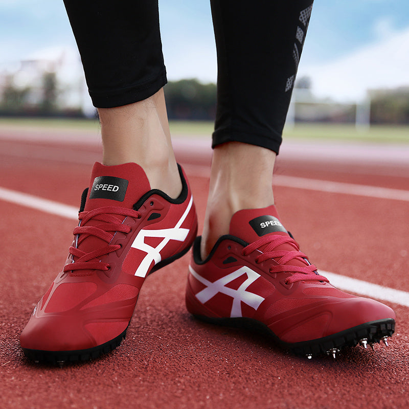 Athletic track shoes