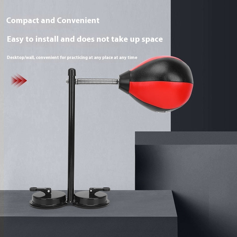 Home Training Equipment Pear-shaped Tumbler Vent Ball Elastic Ball Speed Ball Hanging Boxing Training Reaction