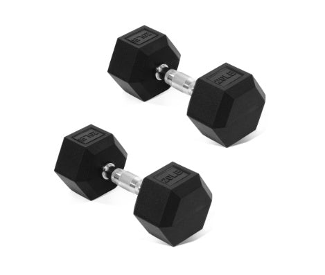 --Only Supports Self Pickup---A Set Of Hexagonal Rubber-coated Dumbbells - Non-slip Grips That Are Durable And Space-saving For Home Gym Strength Training